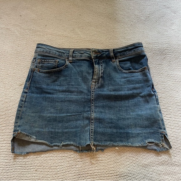 Zara Skirts Zara Mini Denim Skirt Poshmark